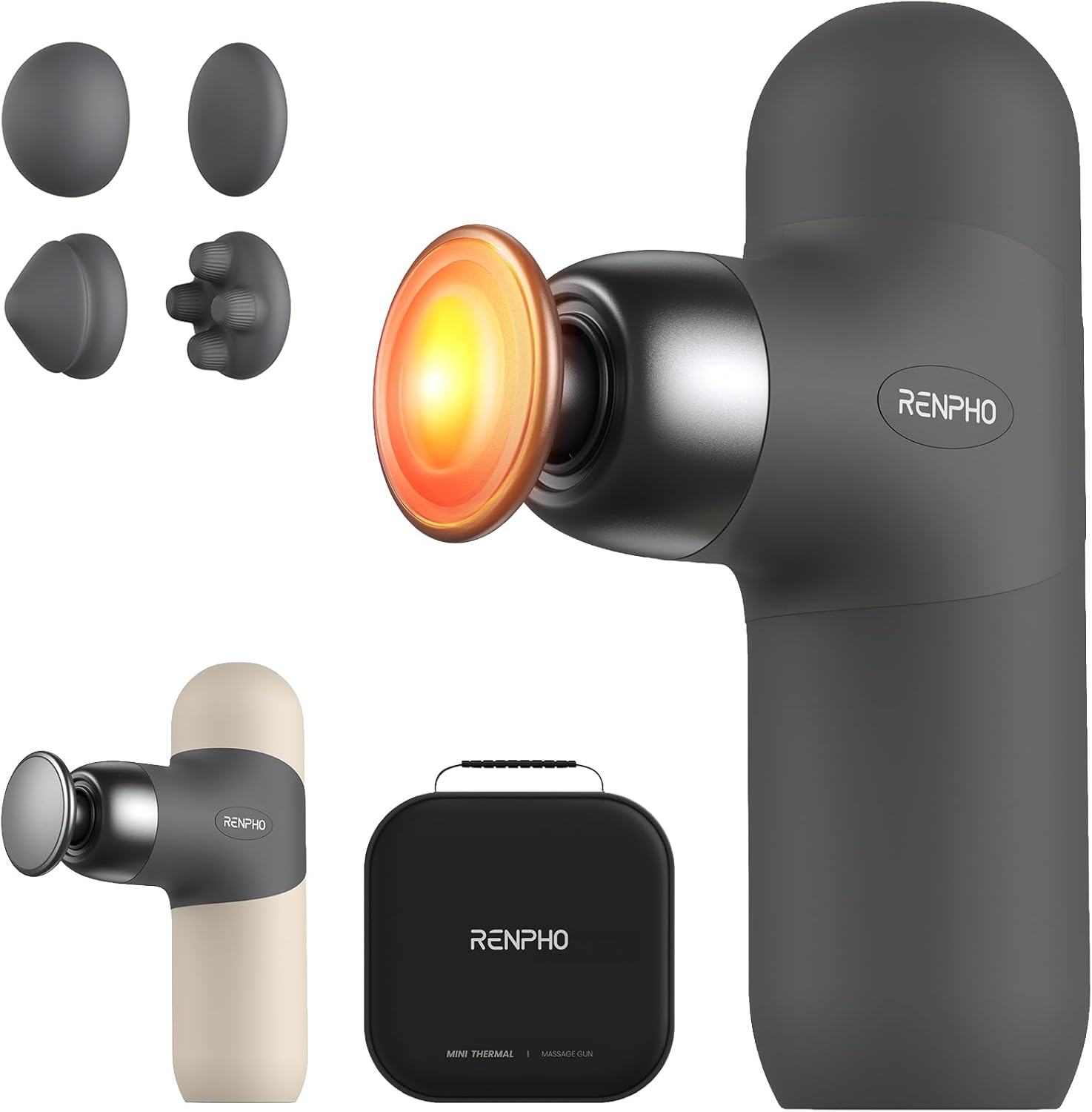 RENPHO Mini Massage Gun with Heat